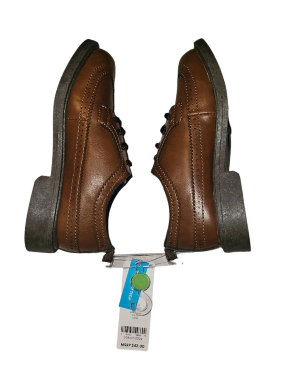 Boys Carter's Brown Oxford Dress Shoes 13 (Little Boy)